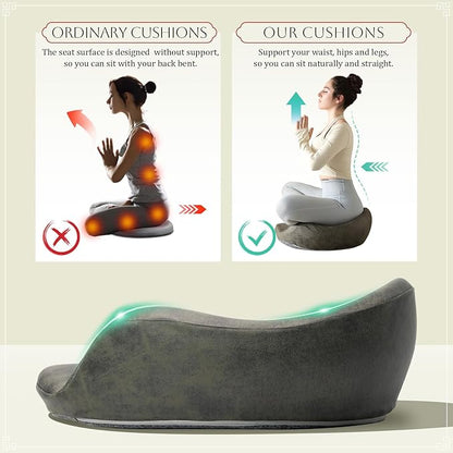 Meditation Cushion, Comfortable Floor Pillow - Image 5