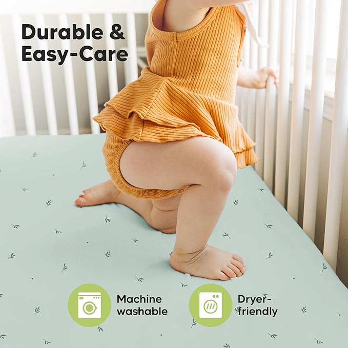 KeaBabies 2-Pack Baby Crib Sheets - Image 7