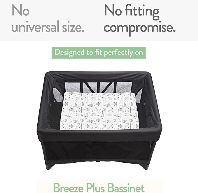 Bassinet Fitted Sheets Compatible - Image 2