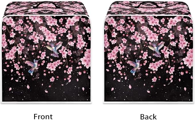 Coffee Maker Cover Hummingbird Cherry Blossom Coffee Maker Cover - Image 2