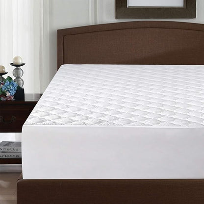 Queen Mattress Pad Thick Quilted Mattress Topper, Air Mattress Cover, Super - Image 6