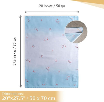 Maison d' Hermine Kitchen Towels Set of 3 100% Cotton 20" x 27.5" Reusable - Image 4