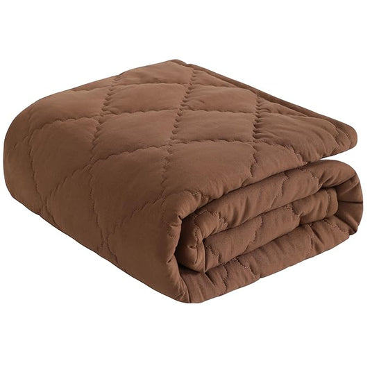 NTBAY Down Alternative Oversized Toddler Comforter, Super Soft and Warm Solid by NTBAY