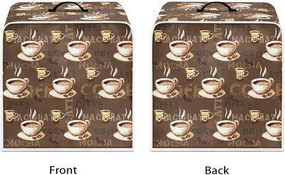 Coffee Maker Cover Dust Cover Washable Dustproof Kitchen Appliance Covers - Image 2