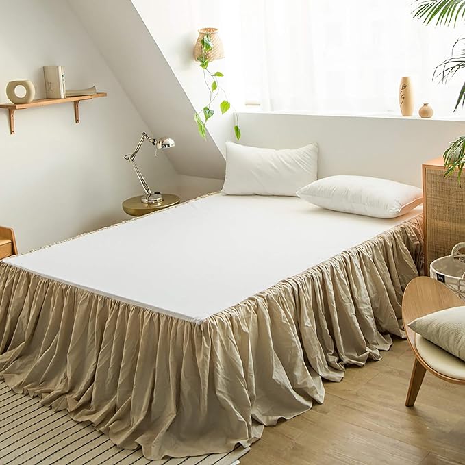 Simple&Opulence Belgian Linen Bed Skirt by SimpleOpulence