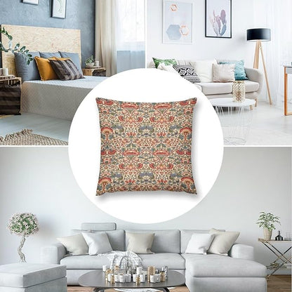 William Morris Floral Original Throw Pillow Covers Boho Chic Retro Floral Cozy - Image 6