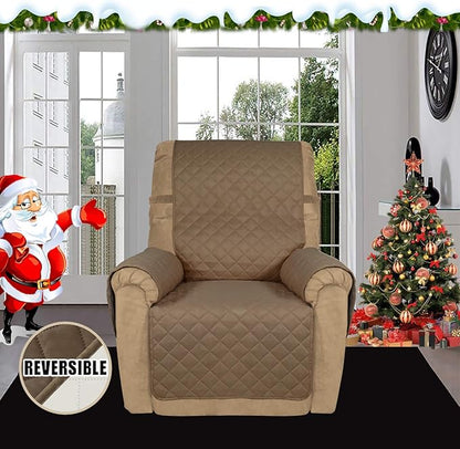 Easy-Going Recliner Sofa Slipcover Reversible Sofa Cover Water Resistant Couch - Image 2