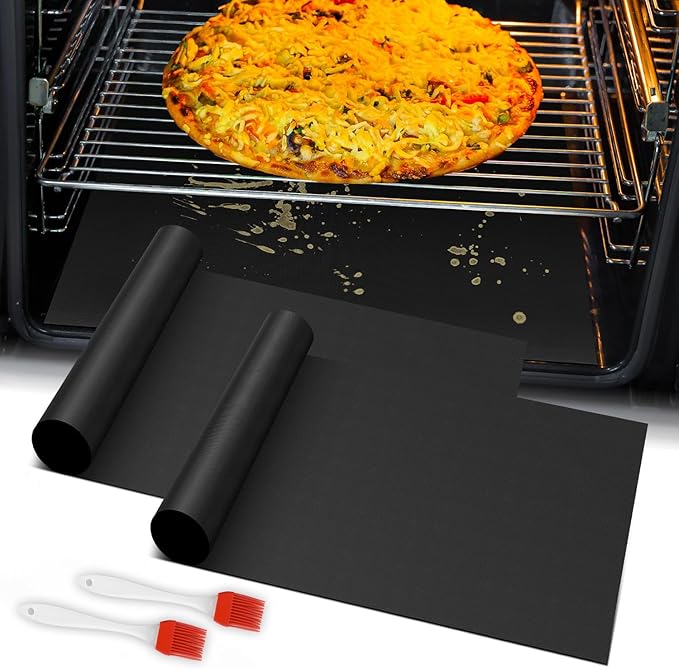 Oven Liner for Bottom of Oven, 2 Pack Heavy Duty Oven Liners for Electric Stove - Image 9
