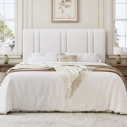 sha cerlin full size velvet bed frame with, close-up detail
