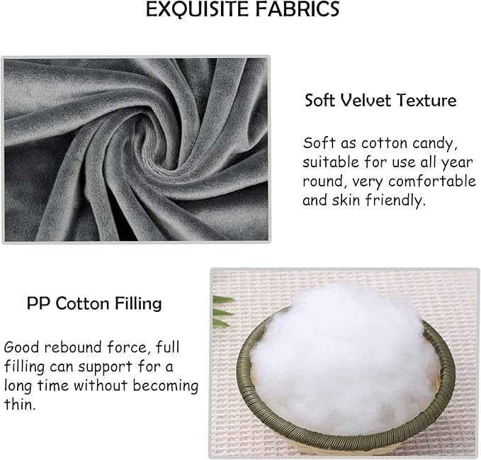 6 Pack Square Seat Cushion Chair Pads - Image 3