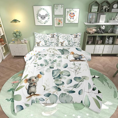 Erosebridal Kids Cute Animal Bedding King Size by Erosebridal