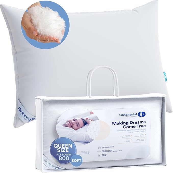 100% Siberian Goose Down Pillow - Image 9