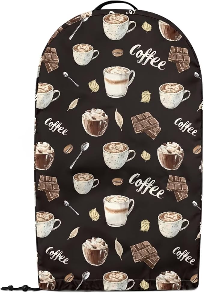 Chocolate Coffee Cups Blender Cover - Image 2