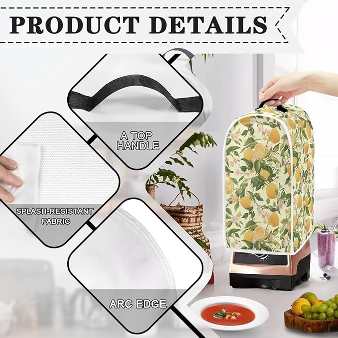 Print Blender Covers for Women Dust Cover Stand Mixer Appliance Cover Kitchen - Image 4