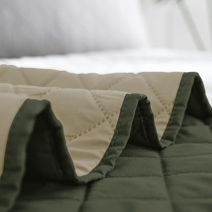 Easy-Going Twin Size Reversible Quilt Set - Image 6