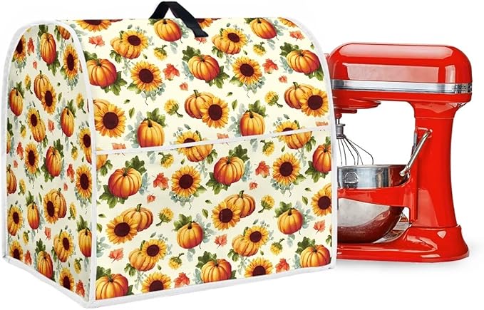 Sunflower Mixer Cover for Kitchen Aid 4.5-5 Qt Mixer Small Appliance Dust - Image 4