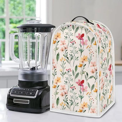 Flowers Print Blender Covers Kitchen Appliance Dust Cover Blender Protector - Image 4