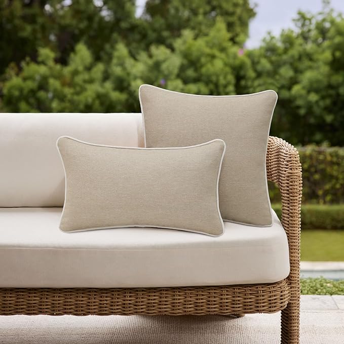 Decorative Outdoor Water Repellent Throw Pillows - Image 2