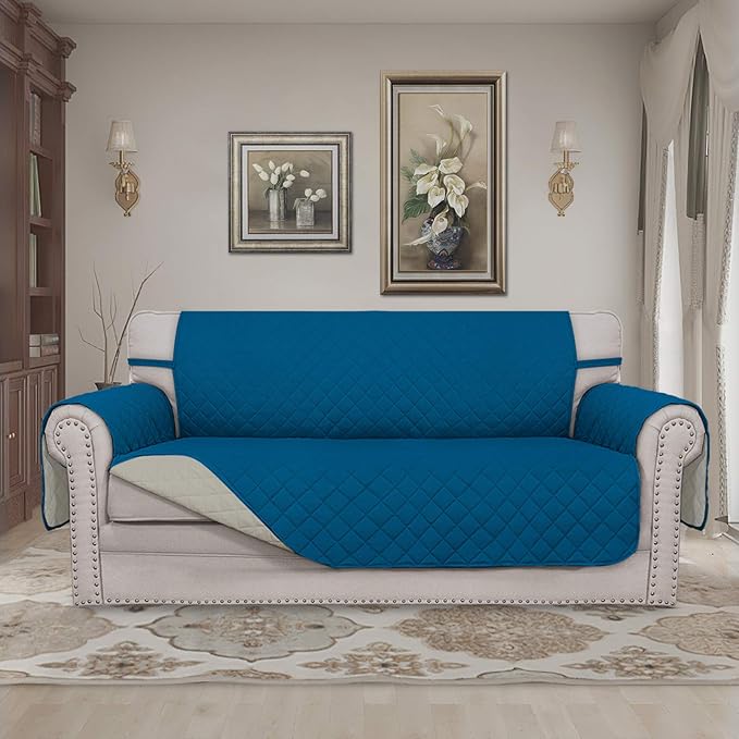 Easy-Going Sofa Slipcover Reversible Loveseat Sofa Cover Couch Cover - Image 2