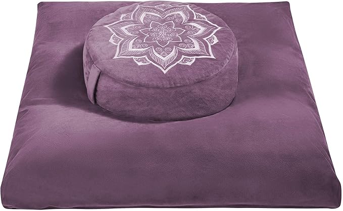 Meditation Zafu Cushion Set by HUNNIDSPACE