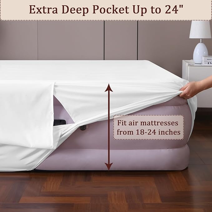 Fitted Sheet for Full Size Air Matress, - Image 4