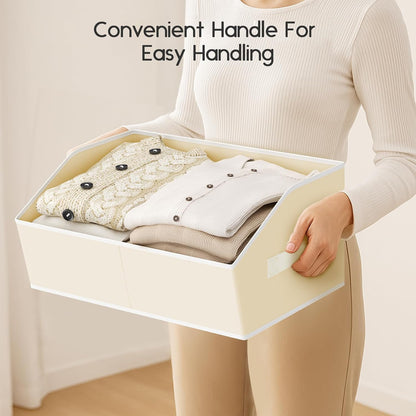 homsorout large closet organizers and storage bins showing dimensions