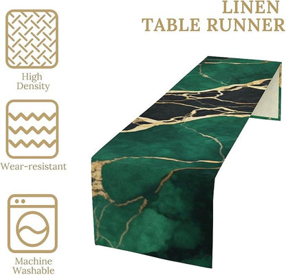 Marble Table Runner, 13x120 Inch - Image 4