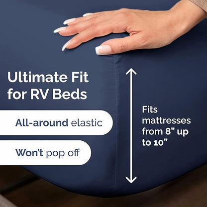 RV Short Queen Sheet Set 60 X 75 - Image 3