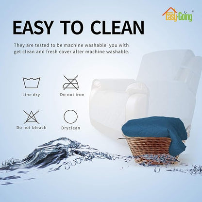 Easy-Going Oversized Recliner Cover Reversible Couch Cover Sofa Cover - Image 6