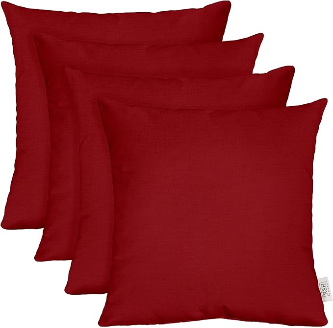 RSH DECOR: Sunbrella Play Square Throw Pillows Set of 4 | 17" x 17" | Water and by RSHDECOR