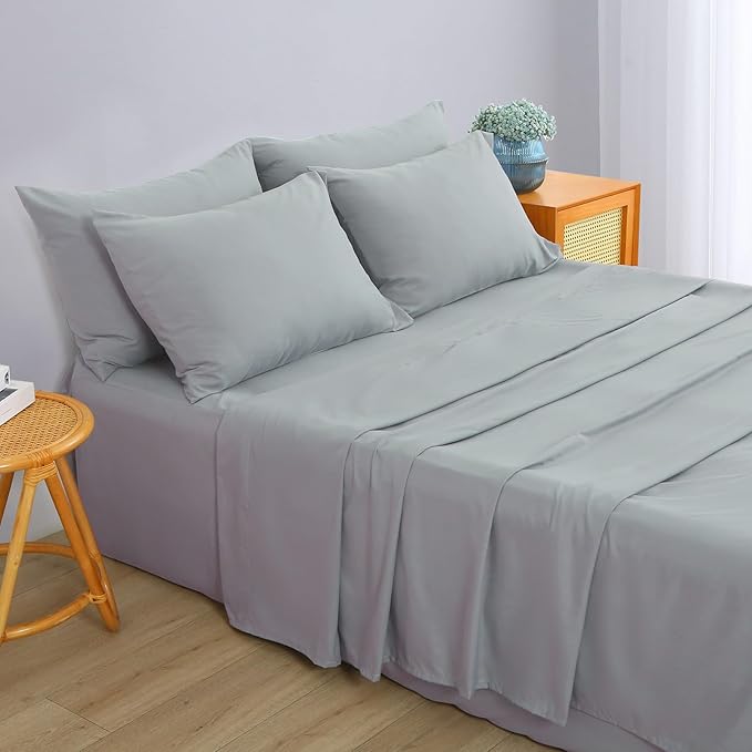 Air Mattress Sheet Set for 16-24 Inch Air Beds Queen Size, Deep Pocket Fitted - Image 6