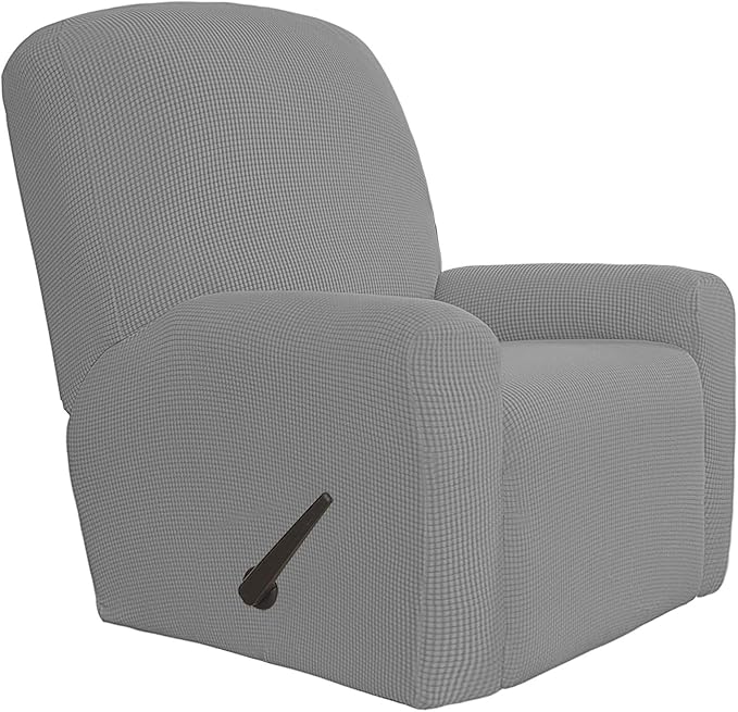 Easy-Going 4 Pieces Oversized Recliner Stretch Sofa Slipcover Sofa Cover by Easy-Going