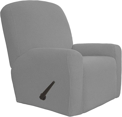 Easy-Going 4 Pieces Oversized Recliner Stretch Sofa Slipcover Sofa Cover by Easy-Going