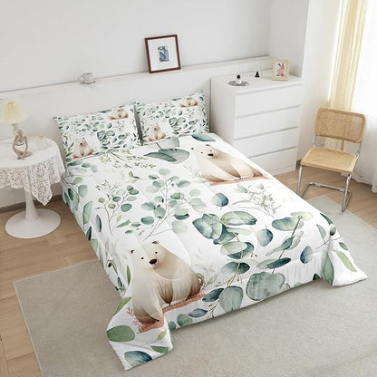 Erosebridal Boys Cartoon Animal Bedding Full Size - Image 4