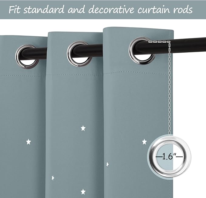 NICETOWN Kids Blackout Curtains - Image 5