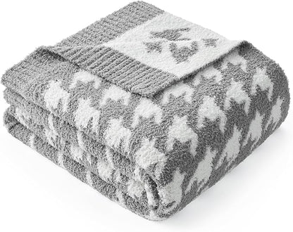 Snuggle Sac Houndstooth Throw Blanket - Image 9