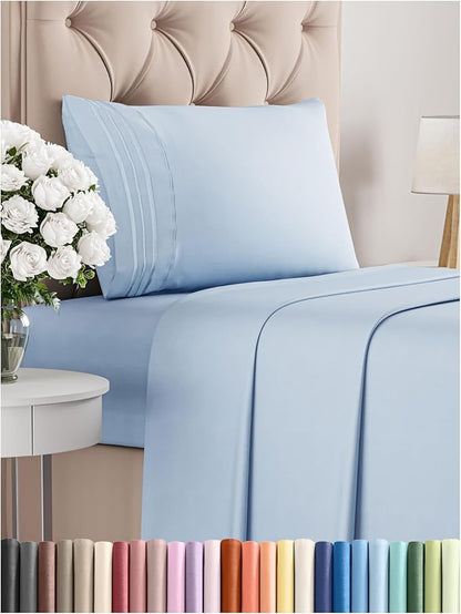 Twin XL Size 3 Piece Sheet Set by CGKUnlimited