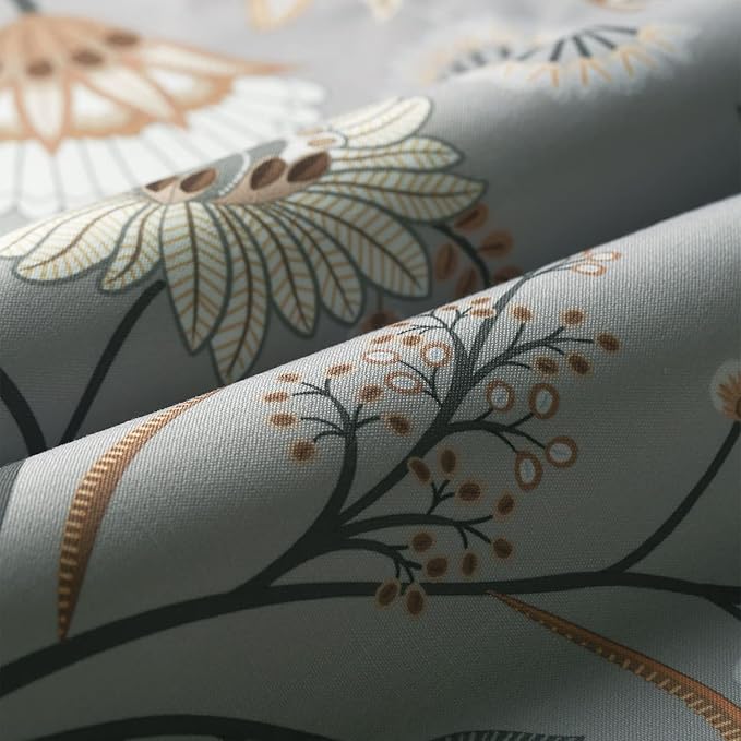 Leeva Kitchen Valances for Windows, 1 Panel Linen Textured Decorative Valance - Image 5