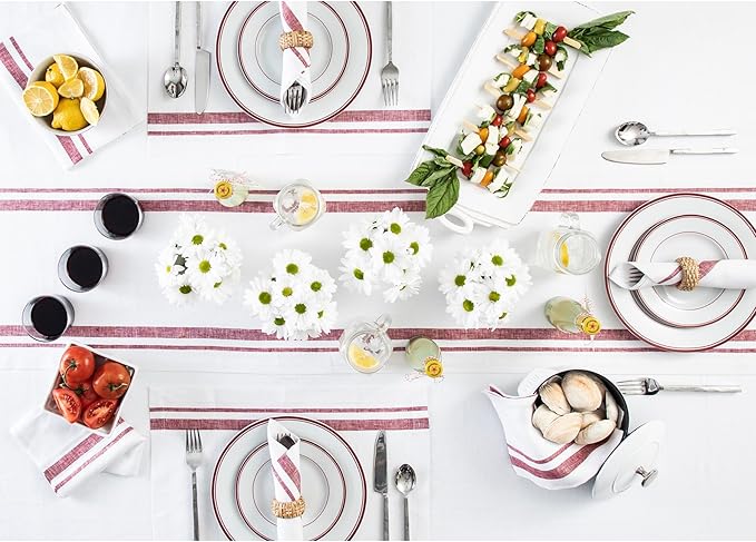 Solino Home Linen Table Runner 120 Inches Long - Image 9
