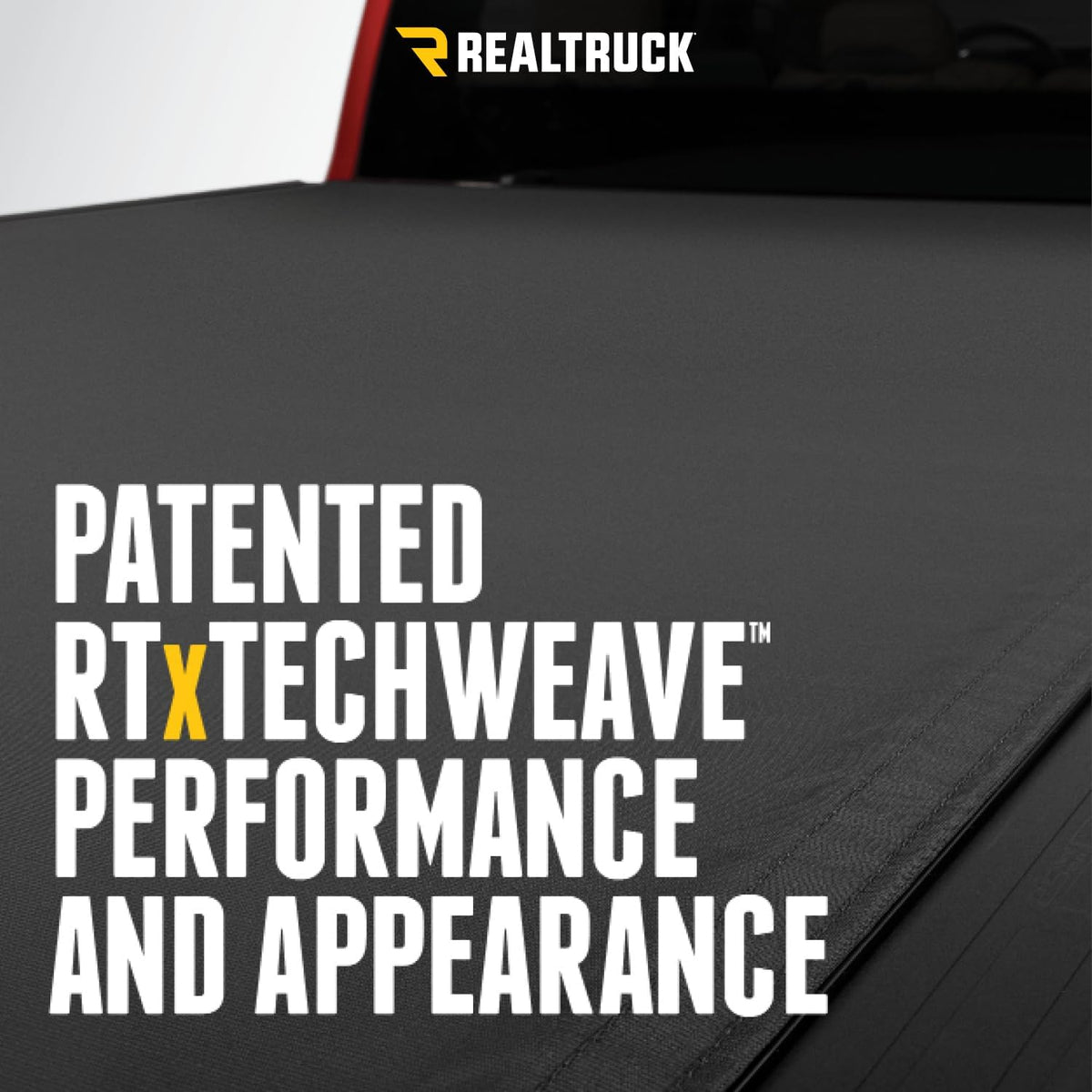 realtruck truxedo sentry ct hard rolling truck bed, close-up detail