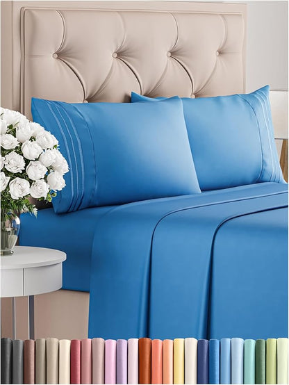 King Size 4 Piece Sheet Set by CGKUnlimited