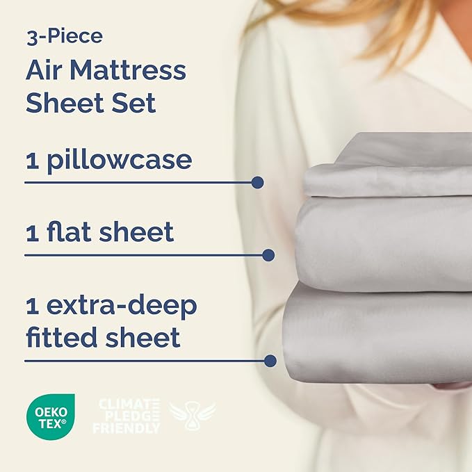 Air Mattress Sheet Set for Twin Size - Image 2