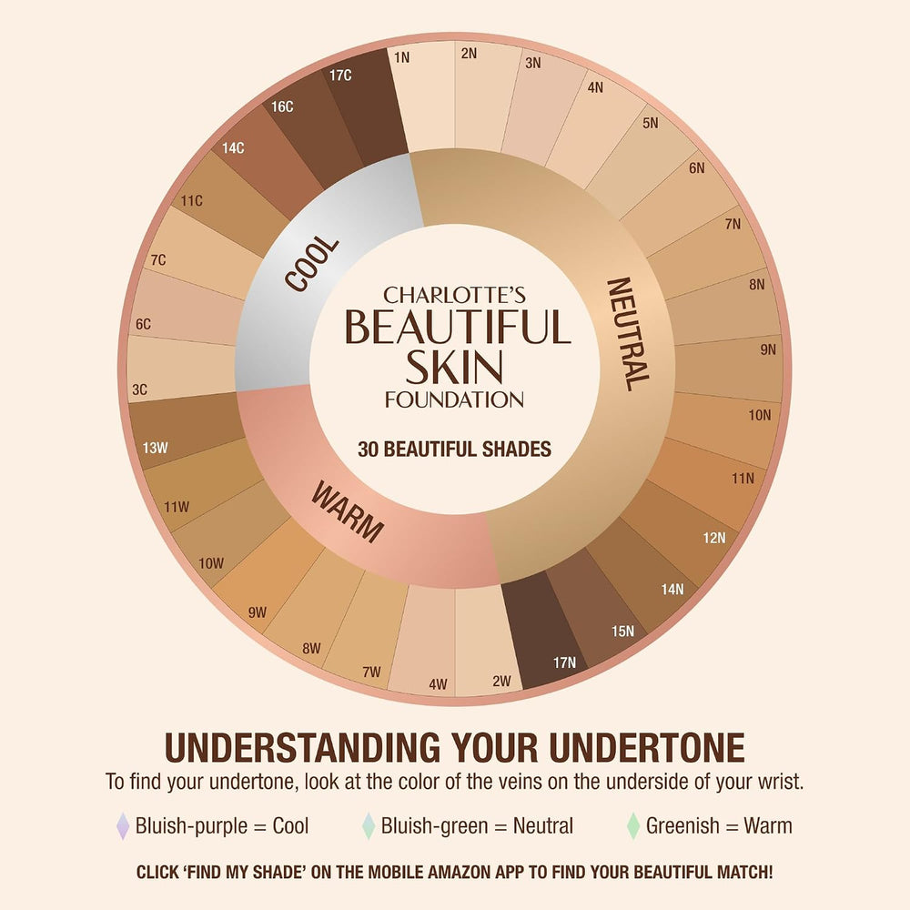 Charlotte Tilbury Beautiful Skin Medium Coverage Hydrating Foundation - Build...