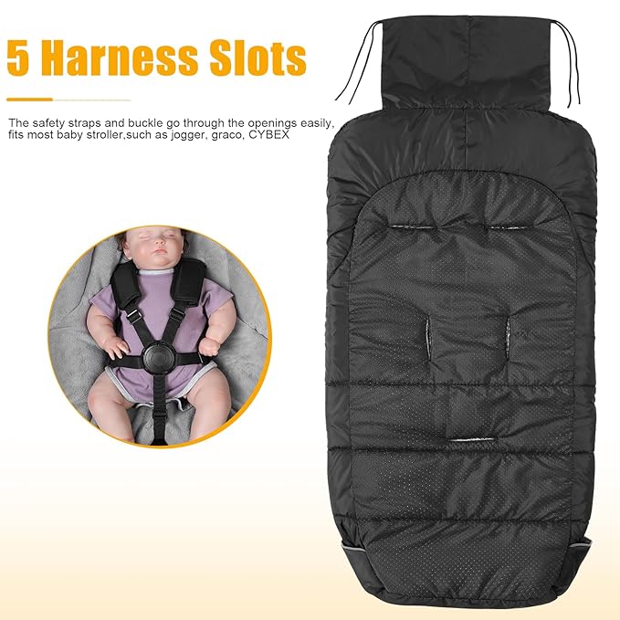 Yoofoss Winter Stroller Cover - Image 5
