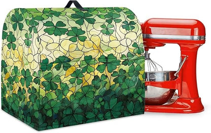 St. Patrick's Day Mixer Covers Shamrock Kitchen Aid Stand Mixer Dust Covers by Unknown