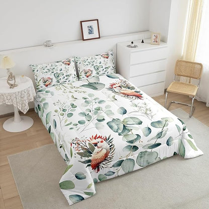 Erosebridal Cartoon Animal Queen Comforter Set - Image 4