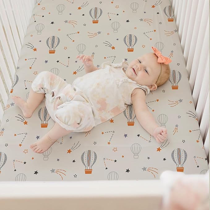 BROLEX Baby Fitted Crib Sheets: Kid Crib Sheets - Image 3
