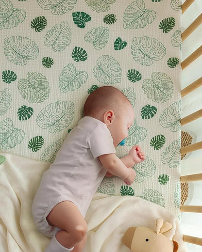 Blissful Diary Muslin Crib Sheets - Image 3