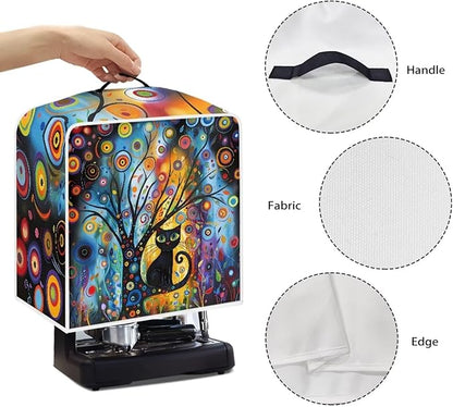 Modern Art Cat Coffee Maker Covers - Image 5