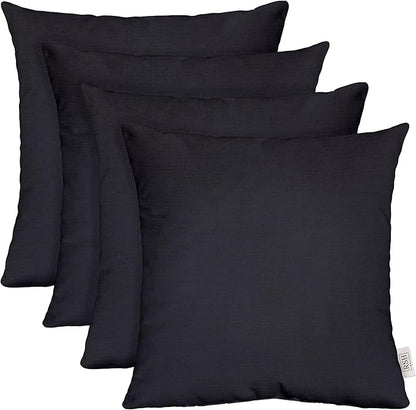 RSH DECOR: Sunbrella Play Square Throw Pillows Set of 4 | 17" x 17" | Water and by RSHDECOR